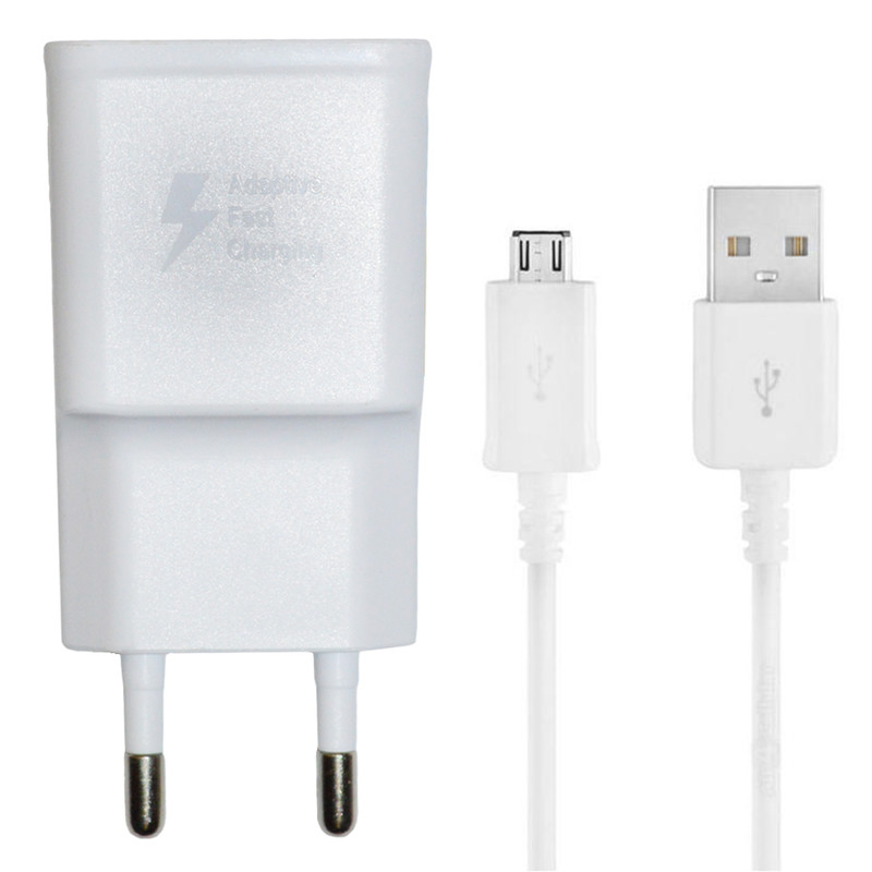 شارژر دیواری مدل EP-TA200 به همراه کابل تبدیل microUSB