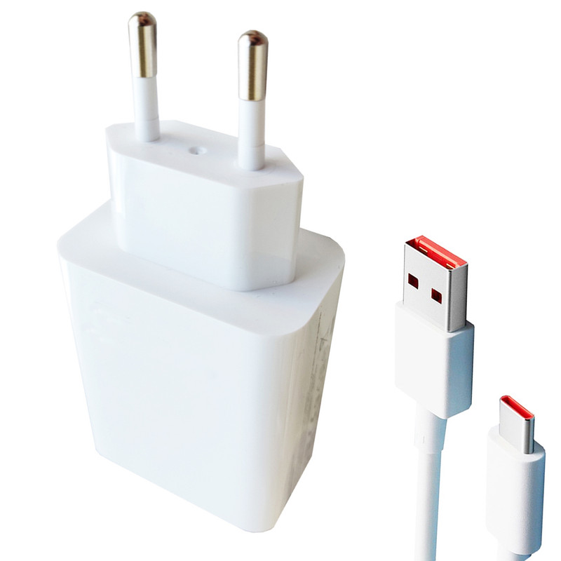 شارژر دیواری 33 وات توربو مدل TURBO به همراه کابل USB-C
