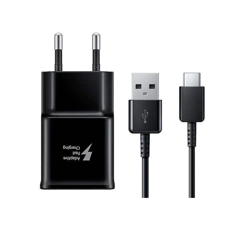 شارژر دیواری 15 وات مدل Galaxy A71 به همراه کابل تبدیل USB-c