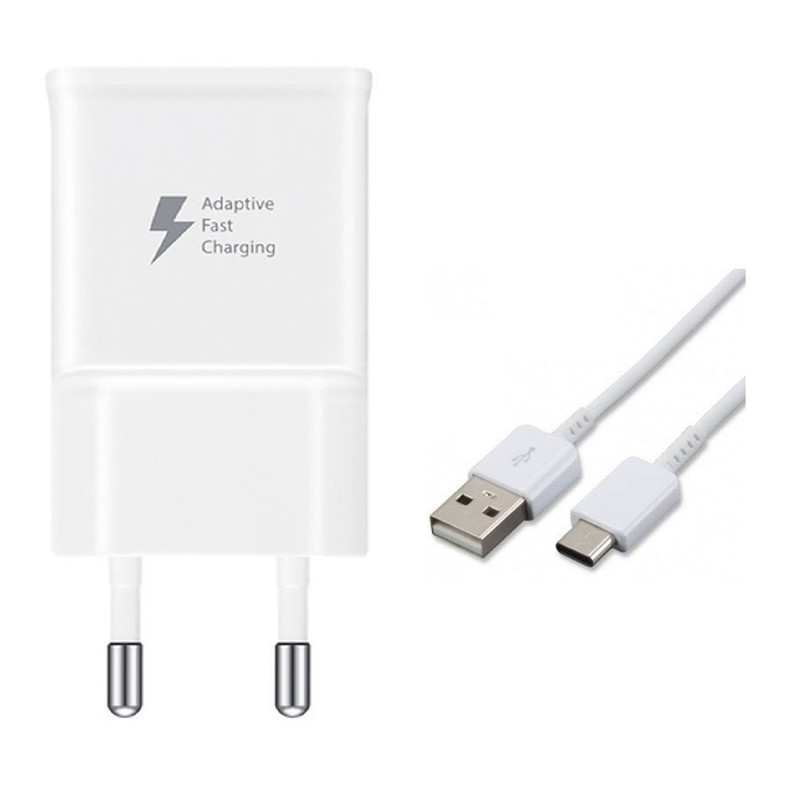 شارژر دیواری مدل EP-TA20EWE به همراه کابل تبدیل USB-C