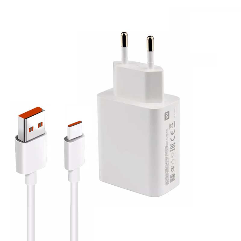 شارژر دیواری  مدلpoco F3 به همراه کابل تبدیل USB-C