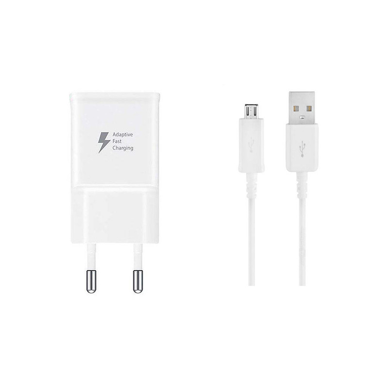شارژر دیواری مدل EP-TA2000 به همراه کابل تبدیل microUSB