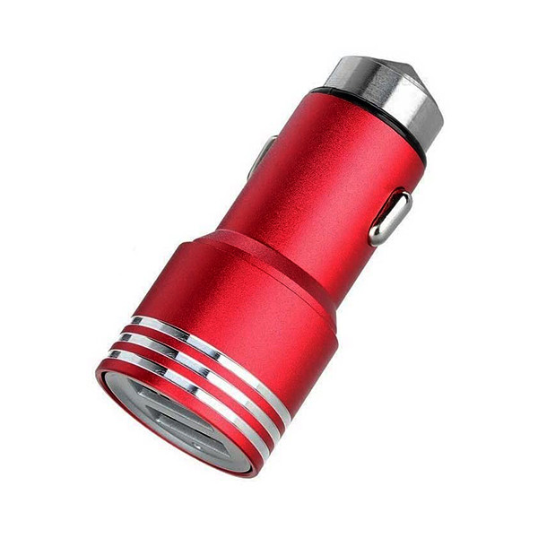 شارژر فندکی 2.4 وات دو پورت مدل LUCAR-020