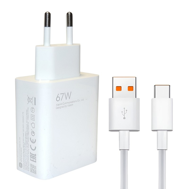 شارژر دیواری  مدل  POCO X3GT به همراه کابل USB-C