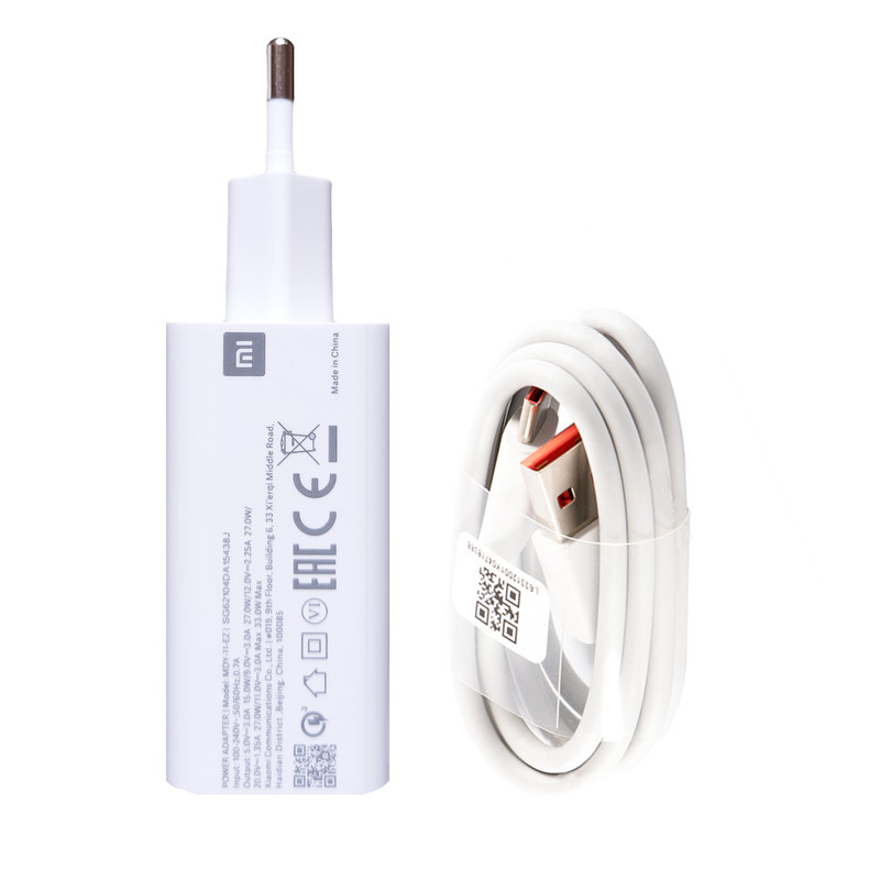 شارژر دیواری  مدل MDY-11-EZ به همراه کابل تبدیل USB-C