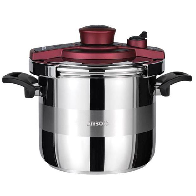 زودپز دوقلو آمباس مدل AME-4547 گنجایش 5 و 7 لیتر
