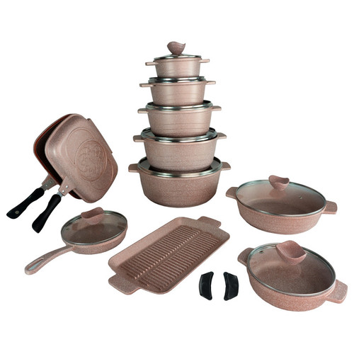 سرویس پخت و پز 21 پارچه پیلو مدل HAPPY SNOW