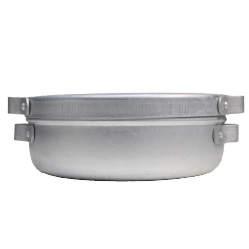 تابه مدل روحی مرغی درب دار Es0022 سایز 22