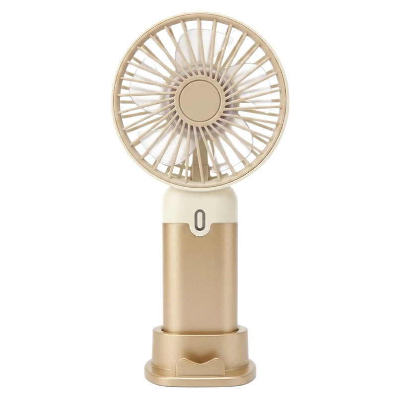 پنکه شارژی مدل Rechargeable Handheld Mini Fan ظرفیت 300 میلی آمپر ساعت