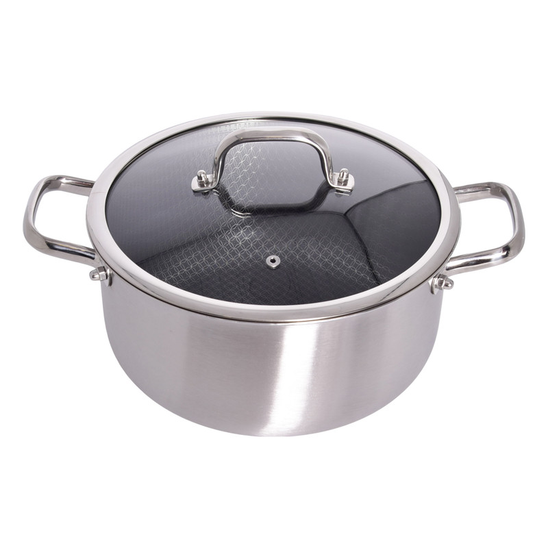 قابلمه استیل طرح لیزری  OSFE کد 1758 سایز 26